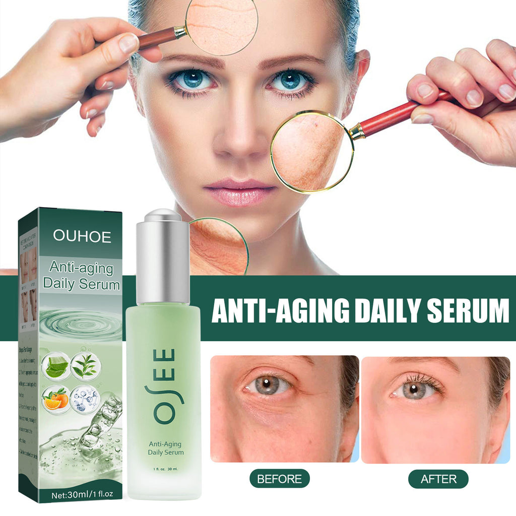 OUHOE Collagen Brightening Facial Essence | Anti-Aging Face Serum