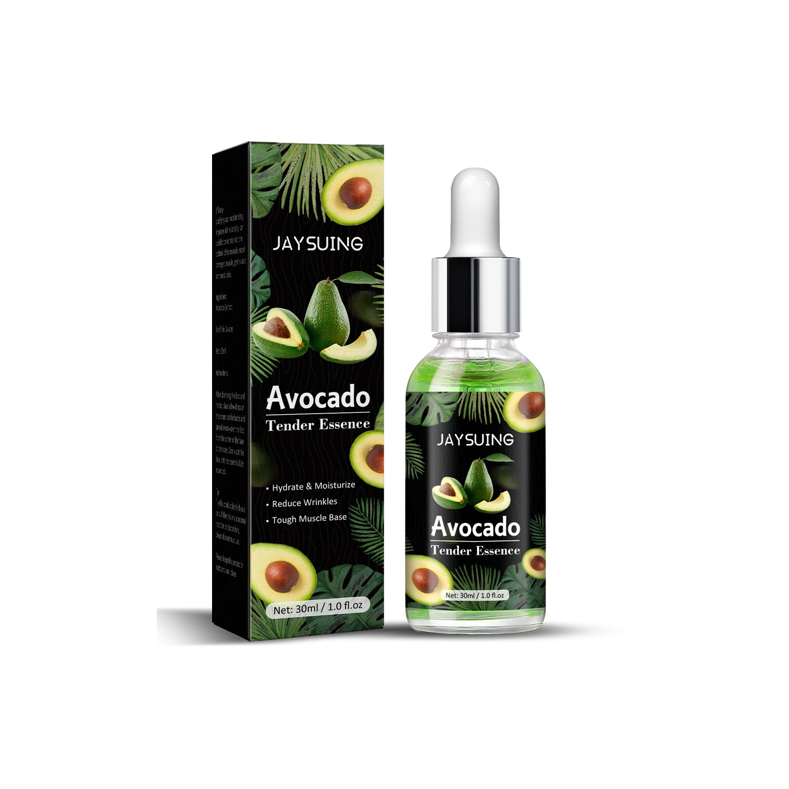 Jaysuing Avocado Brightening Serum | Moisturizing Facial Essence